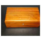 Sm. Lane Jewelry chest w/key mark Rockville Md.