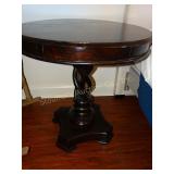 Antique Mahogany Round Table 30" x 30"