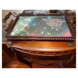 Antique Compact, Trinket Dishes, Tray, etc.