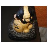 Cast Iron Dog Door Stop