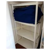 3 Tier Plastic Shelf1 14" x 30" x 56" no contents