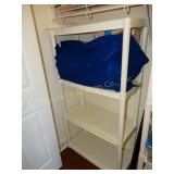 3 Tier Plastic Shelf1 14" x 30" x 56" no contents