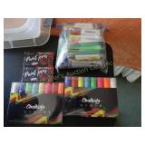 Markers, Chalk Markers, Paint Pens in plastic