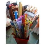 Wood Easel, Wrapping & Tissue Paper, etc.