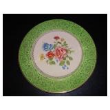 Imperial Salem China Plate 23K gold trim  10.5" D