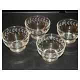 4 Custard dishes - princess house?