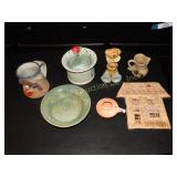 Asst. Pottery - some pc. signed