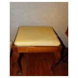 Antique Sewing Bench 15" x 17" x 19"