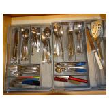 Asst. Flatware, contents of drawer