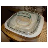 Corning ware casserole Dish 3 qt. pyrex purple 9"