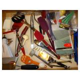 Cooking utensils, contents of kitchen drawer
