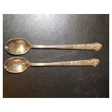 2 Howdy Doody silver plated spoons