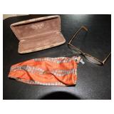 Coach eye glasses w/case