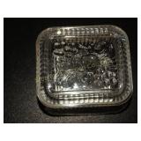 Glass Refrigerator Dish w/lid