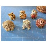 Cat Figures by Pet Bellys approx. 2" T
