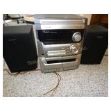 Awia Stereo- Cassette CD Radio model CX-NA115 has