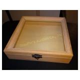 Display case 12.5" x 13" x 3"D