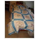 Hand Made Quilt 62" x 84"