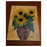 Sunflower Oil Painting  18" x 24"