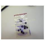 Bag of gemstones marked "Black Star of India"