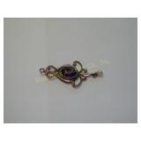 Enhancer amethyst & pearl no markings
