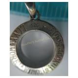 Necklace & enhancer both marked 925