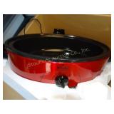 Rival Metallic Red Roaster Oven NIB