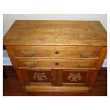 Antique wash stand w/ 2 dove tailed drawers