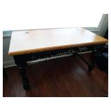 Wood Desk 3 Drawers, 57"W x 30" D x 30" T