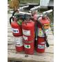 5 FIRE EXTINGUISHERS
