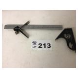 STARRETT SQUARE 12 INCH