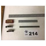 STARRETT SCALES W CLAMPS