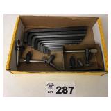 ALLEN WRENCHES & DRILL KEYS