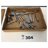 3/8 - 1/2 LATHE BITS