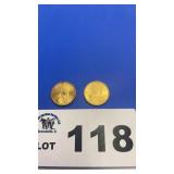 SACAGAWEA DOLLARS