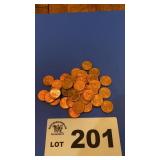 WHEAT PENNY 41PCS