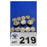 BUFFALO NICKELS 40PCS