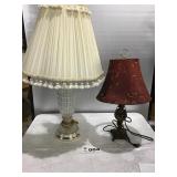 2 TABLE LAMPS