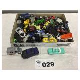 ASSORTMENT OF MATCH BOX, HOT WHEELS, MISC CARS &