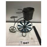 METAL TRICYCLE PLANTER