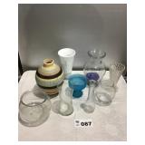 ASSORTMENT OF VASES