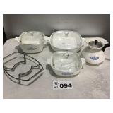 ASSORTMENT OF CORNING WARE