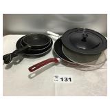 SKILLETS, SPLATTER SHIELD, LID