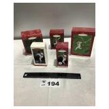 HALLMARK KEEPSAKE BASEBALL PLAYERS ORNAMENTS