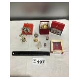 HALLMARK AND OTHERS CHRISTMAS ORNAMENTS