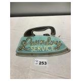 LAUNDRY SERVICE METAL SIGN