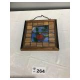 STAINED GLASS WALL HANGING