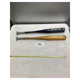 2 ALUMINUM TBALL BATS