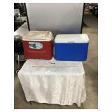 IGLOO AND COLEMAN COOLERS