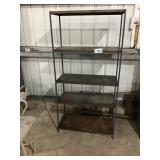 METAL SHELVING UNIT